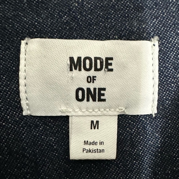 Mode of One Relaxed Fit Denim Shirt Macy’s - Picture 9 of 12